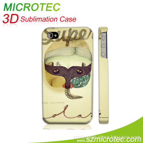 3D Sublimation Case for iPhone 4